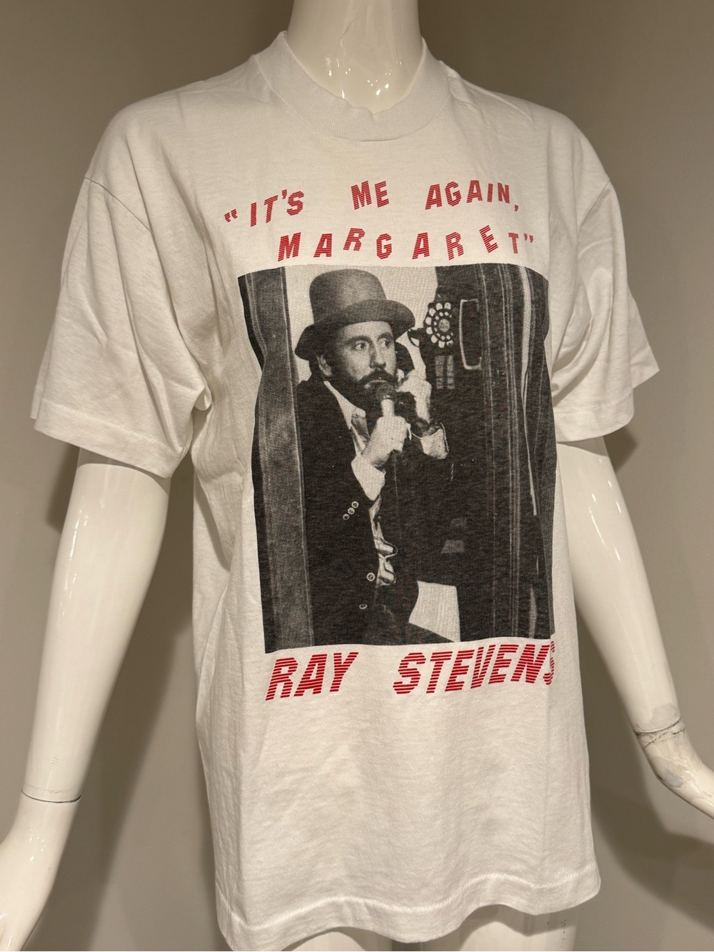 Vintage Ray Stevens It’s Me Again Margaret Single Stitch USA Tee L